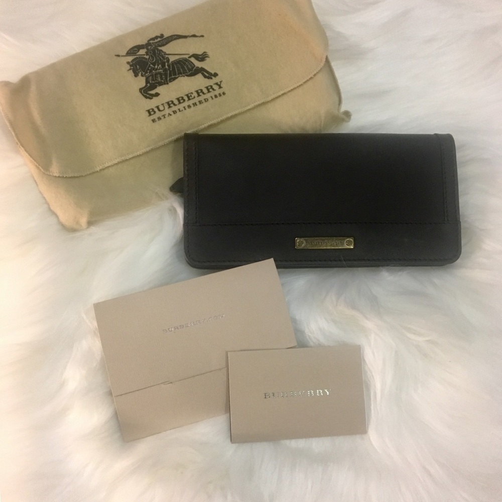 Burberry Cami Overdyed Long Wallet